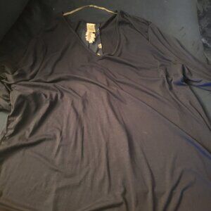 (NWT) Black Plus Sized Shirt, Size 3x